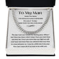 Cuban Link Chain, Gift to My Man, Husband, Boyfriend, Soulmate - My Missing Piece - Anniversary, Birthday, Christmas, Valentines Day