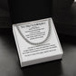Cuban Link Necklace, GIFT TO SOULMATE - I Love You More White