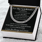 Cuban Link Necklace, GIFT TO SOULMATE - I Love You More