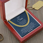 Cuban Link Necklace, GIFT TO SON - A Mand Stands