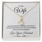 Alluring Beauty Necklace, Gift to Wife from Husband - I Want to Be Your Last - Valentines, Birthday, Christmas, Anniversary