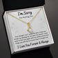 Alluring Beauty Necklace, Apology I'm Sorry Gift for Wife, Girlfriend, Soulmate, Mom, Sister, Friend- white