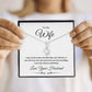 Alluring Beauty Necklace, Gift to Wife from Husband - I Want to Be Your Last - Valentines, Birthday, Christmas, Anniversary