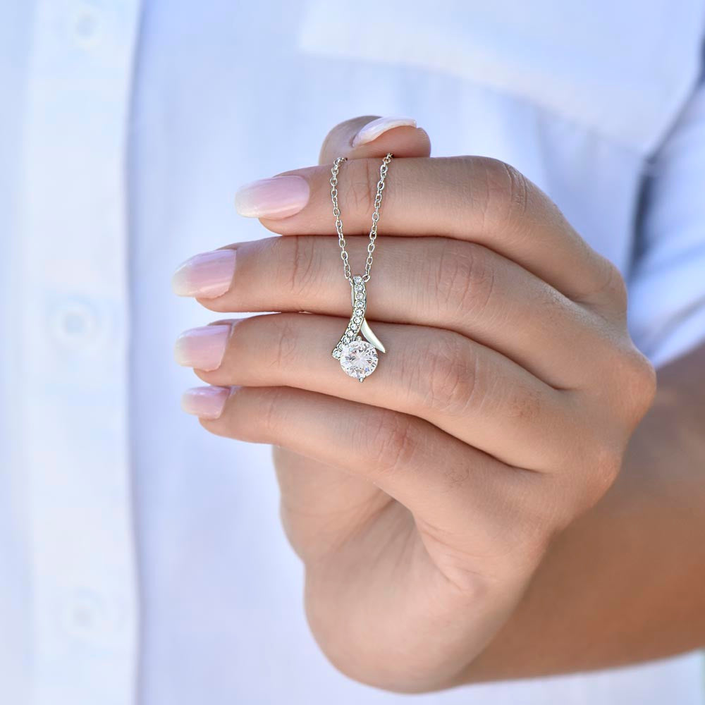 Soulmate Necklace Gift- The Day I Met You- Alluring Beauty Necklace - Valentine, Birthday, Anniversary, Christmas
