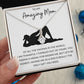 Alluring Beauty Necklace, Funny Gift to Amazing Mom from Son - White | Mothers Day, Birthday, Gag Gift