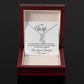 Alluring Beauty Necklace, Gift to Wife from Husband - I Want to Be Your Last - Valentines, Birthday, Christmas, Anniversary