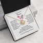 Love Knot Necklace, Gift to Niece - Butterfly
