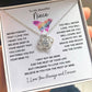 Love Knot Necklace, Gift to Niece - Butterfly