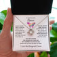 Love Knot Necklace, Gift to Niece - Butterfly