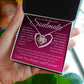 Love Knot Necklace, Gift to Soulmate, Wife, Girlfriend - You're the Best - Christmas, Anniversary, Birthday, Valentines Day
