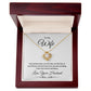 Love Knot Necklace, Gift to Wife from Husband - All of my Lasts - Valentines Day, Birthday, Anniversary, Christmas