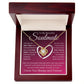 Love Knot Necklace, Gift to Soulmate, Wife, Girlfriend - You're the Best - Christmas, Anniversary, Birthday, Valentines Day