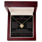 Love Knot Necklace, GIFT TO SOULMATE, EX GIRLFRIEND, EX WIFE - The One That Got Away