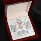 Love Knot Necklace, Gift to Niece - Butterfly