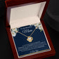 Love Knot Necklace, GIFT TO MOM - Beautiful Mom