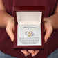 Love Knot Necklace, Gift to Unbiological Mom, Stepmom, Step mother, Aunt, Mother in Law - Wreath
