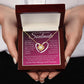 Love Knot Necklace, Gift to Soulmate, Wife, Girlfriend - You're the Best - Christmas, Anniversary, Birthday, Valentines Day