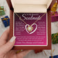 Love Knot Necklace, Gift to Soulmate, Wife, Girlfriend - You're the Best - Christmas, Anniversary, Birthday, Valentines Day