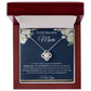 Love Knot Necklace, GIFT TO MOM - Beautiful Mom