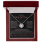 Love Knot Necklace, GIFT TO SOULMATE, EX GIRLFRIEND, EX WIFE - The One That Got Away