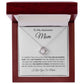 Gift to Awesome Mom from Son or Daughter, I am Thankful - Love Knot Neclace