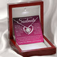 Love Knot Necklace, Gift to Soulmate, Wife, Girlfriend - You're the Best - Christmas, Anniversary, Birthday, Valentines Day