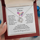 Love Knot Necklace, Gift to Niece - Butterfly