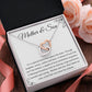 Mother and Son Interlocking Hearts Necklace, Gift to Mom from Son - Mother's Day, Mom Birthday, Christmas