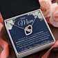 Interlocking Hearts Necklace, Gift to Mom - Mothers Day, Birthday, Easter, Thank You Gift