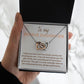 Interlocking Hearts, GIFT TO BONUS DAUGHTER - Connected by Love