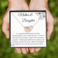 Interlocking Hearts Necklace, Gift to Mom from Daughter | Mother's Day, Birthday, Christmas, Mother Daughter Gift