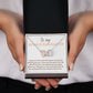Interlocking Hearts, GIFT TO BONUS DAUGHTER - Connected by Love