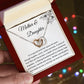 Interlocking Hearts Necklace, Gift to Mom from Daughter | Mother's Day, Birthday, Christmas, Mother Daughter Gift