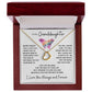 Delicate Heart Necklace, GIFT TO GRANDDAUGHTER - Butterfly
