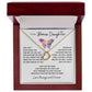 Delicate Heart Necklace, GIFT TO BONUS DAUGHTER, STEPDAUGHTER, DAUGHTER IN LAW, NEICE -  Butterfly