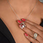 Forever Love Necklace, To Soulmate - Grey Background