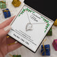 Forever Love Heart Necklace, GIFT FOR MOM - Mistle Toe, CHRISTMAS