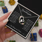Forever Love Heart Necklace, GIFT TO GRANDDAUGHTER from Grandma or Grandpa - Gift of Life