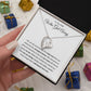 Forever Love Necklace, Gift to Ex Wife, Girlfriend - One Who Got Away Branches of Tree