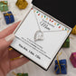 Forever Love Heart Necklace, GIFT FOR MOM - Lights - CHRISTMAS, NEW YEAR, BIRTHDAY