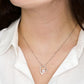 Forever Love Heart Necklace, Gift to Smokin Hot Wife - Black