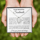 Forever Love Necklace, Gift to Soulmate - Feel my Love - Anniversary, Christmas, Birthday, Valentines Day Gift for Wife or Girlfriend