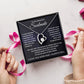Forever Love Necklace, Gift to Soulmate, Space - Valentines, Birthday, Anniversary, Christmas