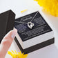 Forever Love Necklace, Gift to Soulmate, Space - Valentines, Birthday, Anniversary, Christmas
