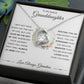 Forever Love Heart Necklace, GIFT TO GRANDDAUGHTER from Grandma - Gift of Life