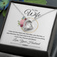 Forever Love Heart Necklace, Gift to Wife, Soulmate - Valentines, Birthday, Christmas, Mother's Day, Anniversary