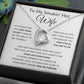 Forever Love Heart Necklace, Gift to Smokin Hot Wife - Whit4e