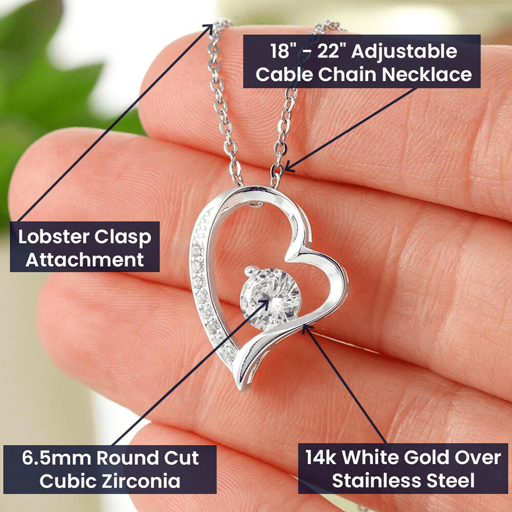 Forever Love Necklace, GIFT TO SOULMATE - I Love You More