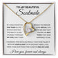 Forever Love Necklace, Gift to Soulmate - Feel my Love - Anniversary, Christmas, Birthday, Valentines Day Gift for Wife or Girlfriend