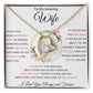 Forever Love Heart Necklace, GIFT TO WIFE - Amazing Wife